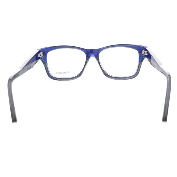 Diesel DL4065 096 Blue Modified Rectangle Optical Frames - Picture 4 of 5
